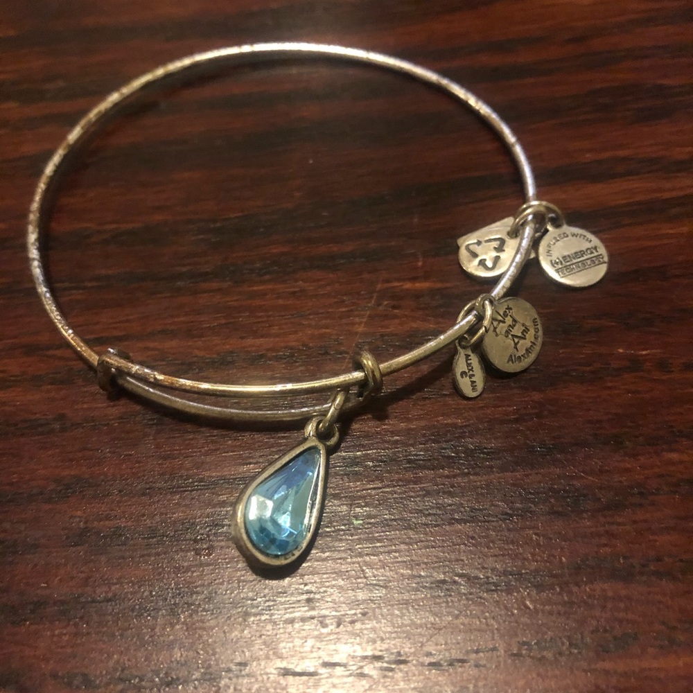 Alex and Ani Silver bangle